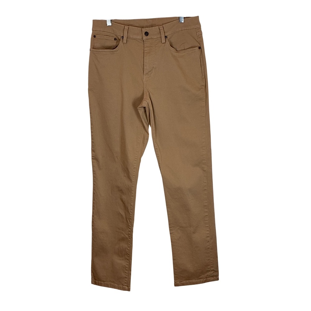 Brooks Brothers Mens Pants Chinos Straight Leg Camel Tan W34/L32 Business Casual